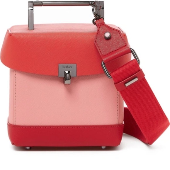 NWT Botkier Lennox Lunchbox Leather Crossbody Bag - Picture 1 of 9